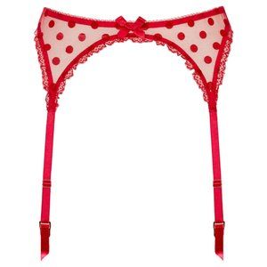 L'Agent Rosalyn Suspender Garter Belt Sz M/S New with tags, never worn